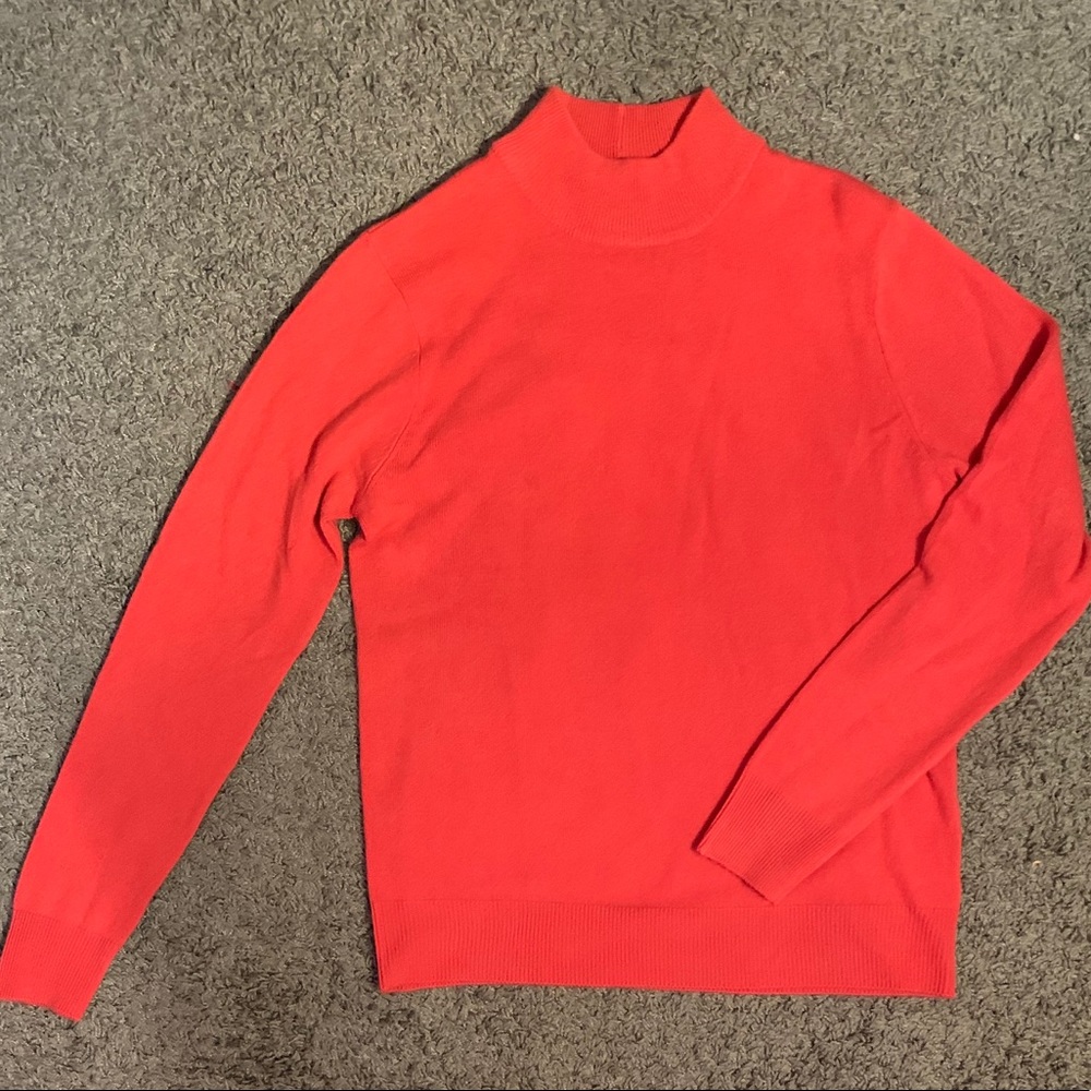 Salmon Long Sleeve Sweater